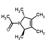 CAS#: 120892-98-0， 1-[(2R,5R)-2,3,4,5-Tetramethyl-2,5-Dihydro-1H-Pyrrol-1-Yl]Ethanone