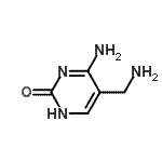 CAS 登录号：120908-32-9， 4-氨基-5-(氨基甲基)-2(1H)-嘧啶酮