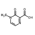 CAS#: 120992-56-5， 4-Methyl-3-Oxo-3,4-Dihydro-2-Pyrazinecarboxylic Acid