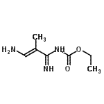 CAS#: 120995-95-1， Ethyl [(2E)-3-amino-2-methyl-2-propenimidoyl]carbamate