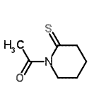 CAS#: 121003-23-4， 1-(2-Thioxo-1-Piperidinyl)Ethanone