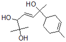 CAS#: 121067-53-6， (E)-2-Methyl-6-(4-Methyl-1-Cyclohex-3-Enyl)Hept-4-Ene-2,3,6-Triol