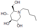 CAS#: 121133-60-6， (2R,3R,4R,5S)-2-(Hydroxymethyl)-1-Pentylpiperidine-3,4,5-Triol
