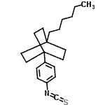 CAS#: 121219-38-3， 1-Hexyl-4-(4-Isothiocyanatophenyl)Bicyclo[2.2.2]Octane