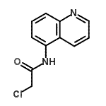 CAS#: 121221-08-7， 2-Chloro-N-(5-Quinolinyl)Acetamide