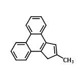 结构式 CAS# 121254-39-5, 2-甲基-1H-环戊二烯并[L]菲