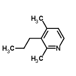 CAS#: 121259-17-4， 2,4-Dimethyl-3-Propylpyridine