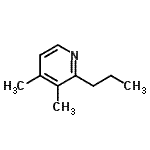 CAS#: 121259-18-5， 3,4-Dimethyl-2-Propylpyridine