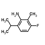 CAS#: 121286-44-0， 3-Fluoro-6-Isopropyl-2-Methylaniline