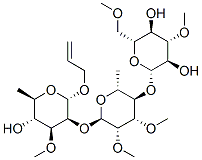 CAS#: 121333-93-5， Allyl 2-O-(4-O-(3,6-Di-O-Methyl-beta-Glucopyranosyl)-2,3-Di-O-Methyl-alpha-Rhamnopyranosyl)-3-O-Methyl-alpha-Rhamnopyranoside