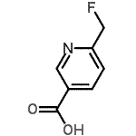 CAS#: 121343-80-4， 6-(Fluoromethyl)Nicotinic Acid