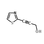 CAS#: 121356-98-7， 3-(1,3-Thiazol-2-Yl)-2-Propyn-1-Ol