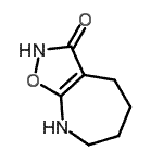 CAS#: 121379-66-6， 5,6,7,8-Tetrahydro-2H-[1,2]Oxazolo[5,4-b]Azepin-3(4H)-One