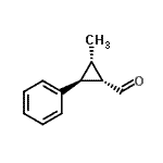 CAS#: 121422-18-2， (1S,2S,3S)-2-Methyl-3-Phenylcyclopropanecarbaldehyde