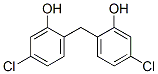 CAS#: 1215-74-3， 5-Chloro-2-[(4-Chloro-2-Hydroxyphenyl)Methyl]Phenol