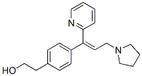 CAS#: 121530-42-5， [4-[(E)-1-Pyridin-2-Yl-3-Pyrrolidin-1-Ylprop-1-Enyl]Phenyl]Methanol
