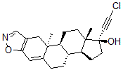 CAS#: 121565-23-9， 21-Chlorodanazol