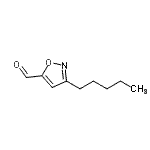 CAS#: 121604-57-7， 3-Pentyl-1,2-Oxazole-5-Carbaldehyde