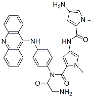 CAS#: 121613-16-9， N-[2-[[4-(Acridin-9-Ylamino)Phenyl]Amino]-2-Oxoethyl]-4-[(4-Amino-1-Methylpyrrole-2-Carbonyl)Amino]-1-Methylpyrrole-2-Carboxamide