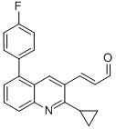 CAS#: 121660-63-7， 3-[2-Cyclopropyl-4-(4-Fluorophenyl)-3-Quinolinyl]-2-Propenal
