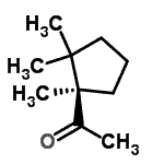 CAS#: 121666-35-1， 1-[(1R)-1,2,2-Trimethylcyclopentyl]Ethanone