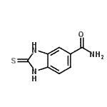 CAS#: 121690-16-2， 2-Thioxo-2,3-Dihydro-1H-Benzimidazole-5-Carboxamide
