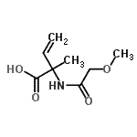 CAS#: 121704-28-7， 2-[(Methoxyacetyl)Amino]-2-Methyl-3-Butenoic Acid