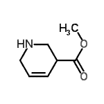CAS#: 121743-23-5， Methyl 1,2,3,6-Tetrahydro-3-Pyridinecarboxylate