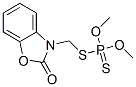 CAS#: 1218-13-9, 3-(Dimethoxyphosphinothioylsulfanylmethyl)-1,3-Benzoxazol-2-One