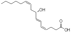 CAS#: 121842-79-3， (4Z,6E,8S,10Z)-8-Hydroxy-4,6,10-Hexadecatrienoic Acid