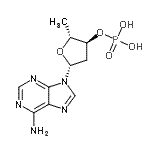CAS#: 121878-11-3， 2',5'-Dideoxy-3'-Adenylic Acid