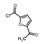 CAS#: 121880-45-3， 5-Acetyl-2-Furoyl Chloride