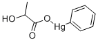 structure of CAS# 122-64-5, 2-Hydroxypropanoyloxy-Phenylmercury;2-Hydroxypropanoyloxy-Phenyl-Mercury;(2-Hydroxy-1-Oxopropoxy)-Phenylmercury;Lactoyloxy-Phenyl-Mercury