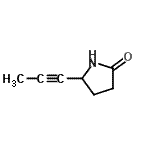 CAS#: 122123-77-7， 5-(1-Propyn-1-Yl)-2-Pyrrolidinone