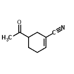 CAS#: 122131-86-6， 5-Acetyl-1-Cyclohexene-1-Carbonitrile