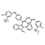 CAS#: 12219-30-6， Sodium 2-Hydroxy-5-({4-[{4-[(4-Hydroxy-3-Sulfophenyl)Amino]Phenyl}(1-Methyl-2-Phenyl-1H-Indol-3-Yl)Methylene]-2,5-Cyclohexadien-1-Ylidene}Amino)Benzenesulfonate