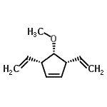 CAS#: 122206-03-5， (3R,4S,5S)-4-Methoxy-3,5-Divinylcyclopentene