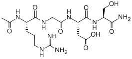 CAS#: 122207-62-9， Acetyl-Arginyl-Glycyl-Aspartyl-Serinamide