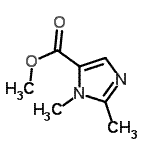 CAS#: 122222-10-0， Methyl 1,2-Dimethyl-1H-Imidazole-5-Carboxylate