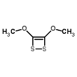 CAS#: 122243-39-4， 3,4-Dimethoxy-1,2-Dithiete