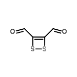 CAS#: 122243-42-9， 1,2-Dithiete-3,4-Dicarbaldehyde