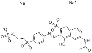 结构式 CAS# 12225-83-1, 活性橙 7