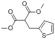 structure of CAS# 122308-25-2, Dimethyl 2-(Thiophen-2-Ylmethyl)Malonate;PROPANEDIOIC ACID (2-THIENYL METHYL)DIMETHYL ESTER;DIMETHYL 2-(THIOPHEN-2-YLMETHYL)MALONATE;Dimethyl (2-Thienylmethyl)Malonate, 95%