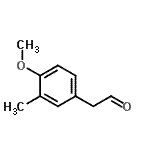 CAS#: 122333-97-5， (4-Methoxy-3-Methylphenyl)Acetaldehyde