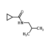 CAS#: 122348-69-0， N-Isobutylcyclopropanecarboxamide