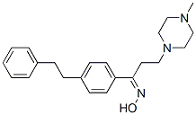 CAS#: 122378-96-5， 2-(4-Methyl-1-piperazinyl)-1-(4-phenethylphenyl)ethanone oxime hydrochloride