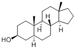 structure of CAS# 1224-92-6, (3S,5S,8S,9S,10S,13S,14S)-10,13-Dimethyl-2,3,4,5,6,7,8,9,11,12,14,15,16,17-Tetradecahydro-1H-Cyclopenta[a]Phenanthren-3-Ol;3.Beta.-Hydroxy-5.Alpha.-Androstane;5.Alpha.-Androstan-3.Beta.-Ol;Androstan-3-Ol, (3.Beta.,5.Alpha.)-