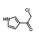 CAS#: 122450-28-6， 2-Chloro-1-(1H-Pyrrol-3-Yl)Ethanone