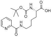 CAS#: 122532-80-3， N2-[(1,1-Dimethylethoxy)Carbonyl]-N6-(2-Pyridinylcarbonyl)-L-Lysine