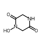 CAS#: 122556-75-6， 1-Hydroxy-2,5-Piperazinedione
